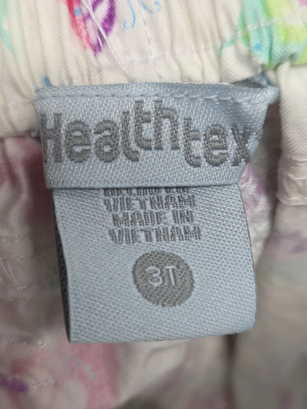 Healthtex Cream Pants Butterflies Size 3T
